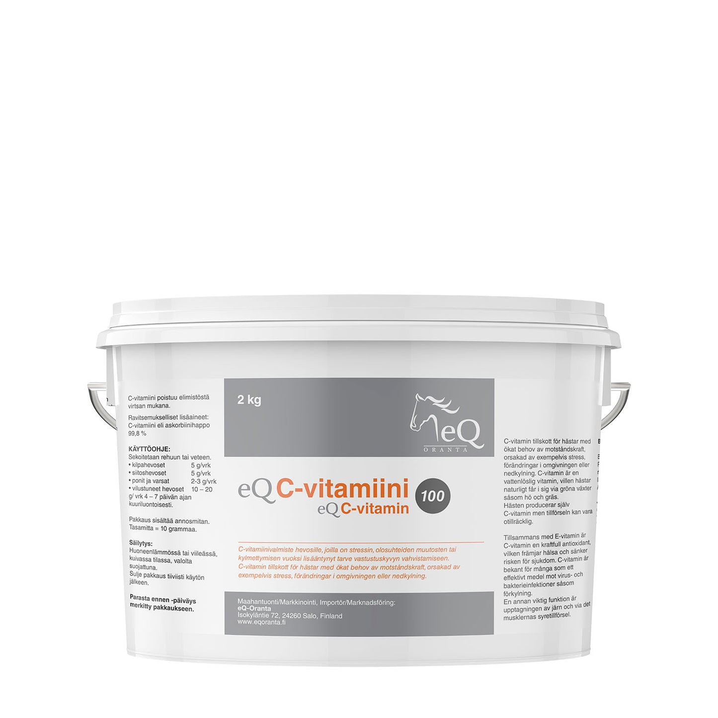 C-vitamiini hevoselle