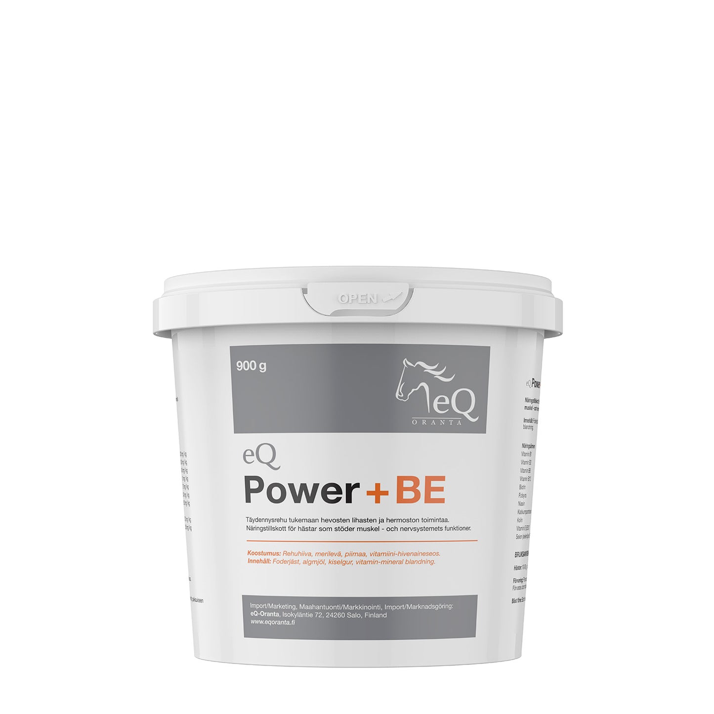 eQ Power + BE 900g täydennysrehu