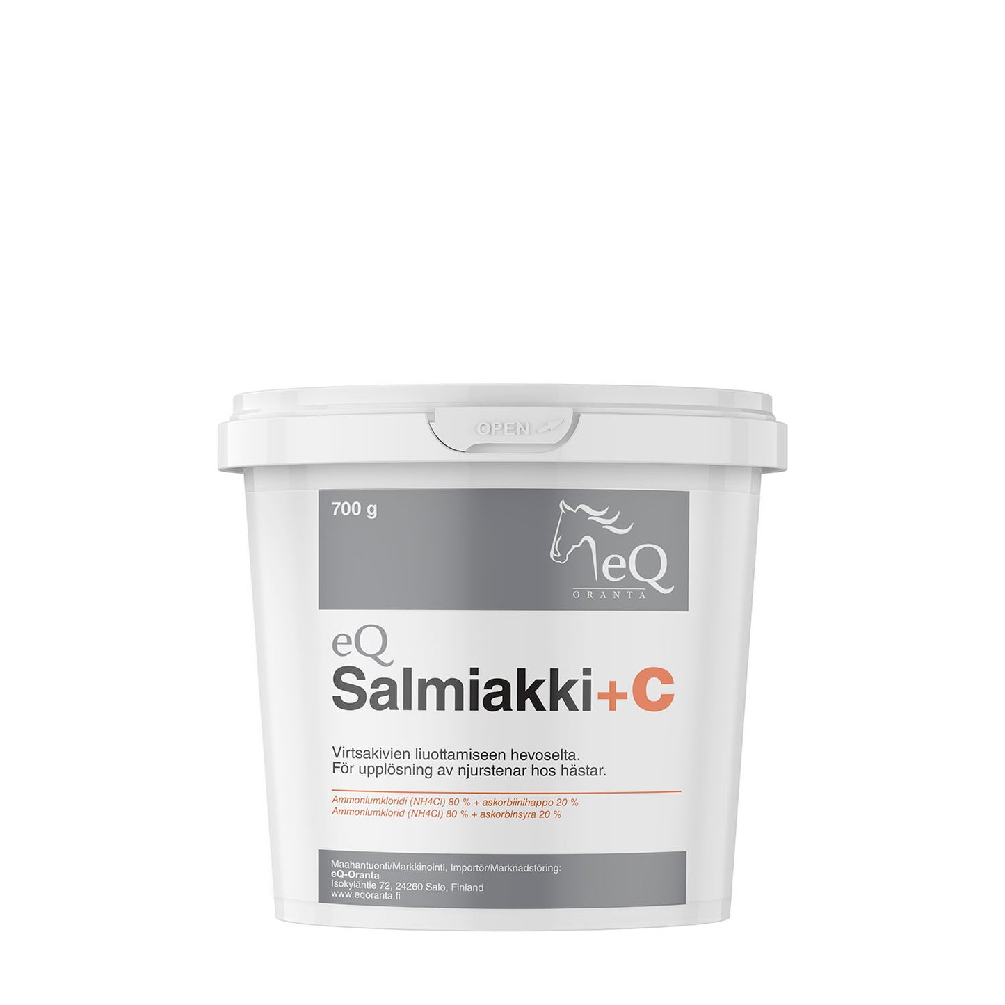 eQ Salmiakki + C 700g hevoselle